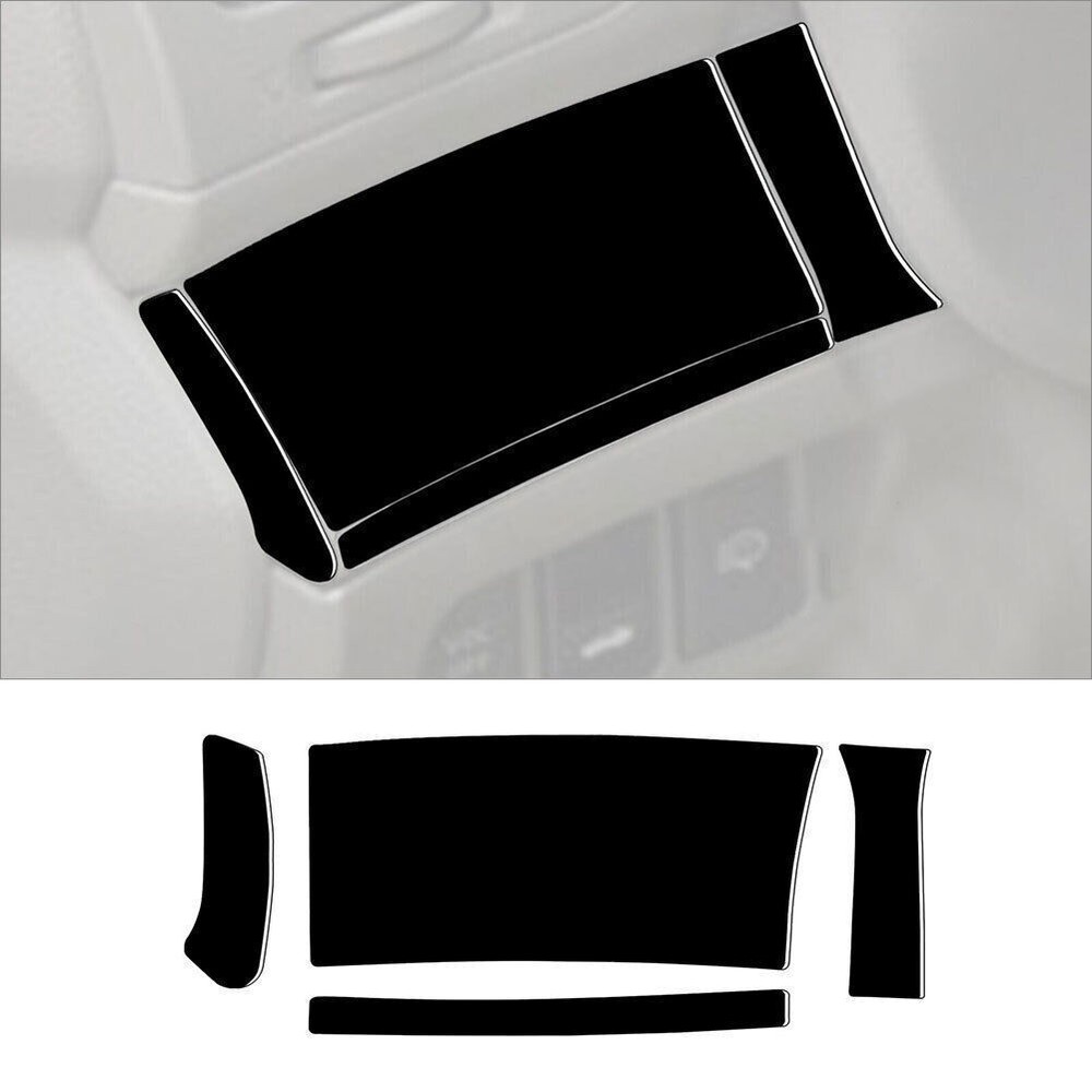 Infiniti G37 Sedan Glossy Piano Black Driver Side Dashboard Trim Set 4Pcs