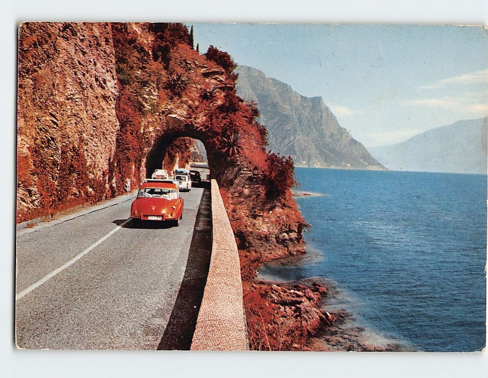 Postcard Gardesana Occidentale Lago Di Garda Italy