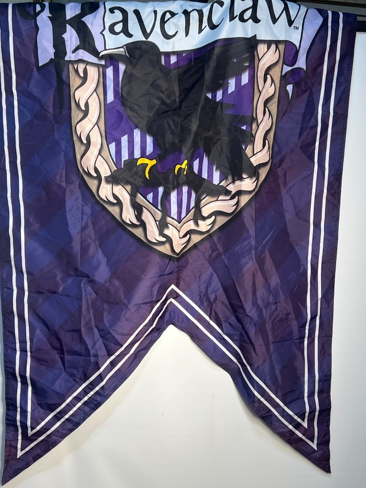 Harry Potter Ravenclaw House Banner Flag Wall Hanging 30” x 52” Hogwarts Decor