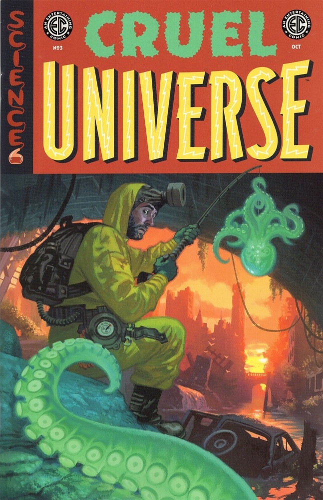 Cruel Universe #3 cover A Smallwood EC Comics Oni 2024 Bunn Kano science fiction