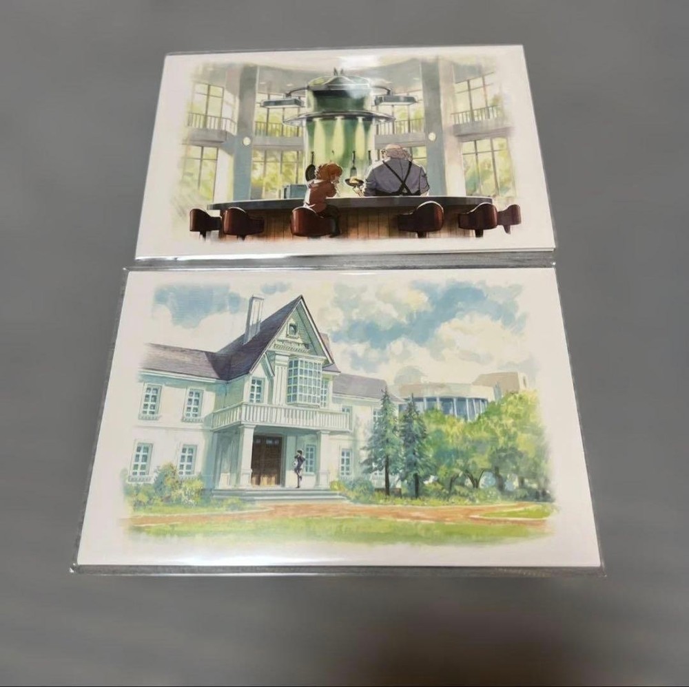 Detective Conan Watercolor Art Postcard Set 30th Anniversary Anime Exhibition