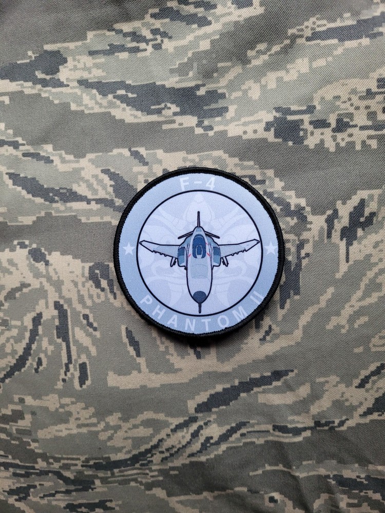 Atamonica aviation 'Phantom II' SD super cute anime USAF morale airsoft patch