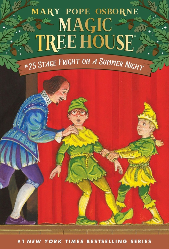 Stage Fright on a Summer Night (Magic Tree House #25) - paperback Osborne, M...