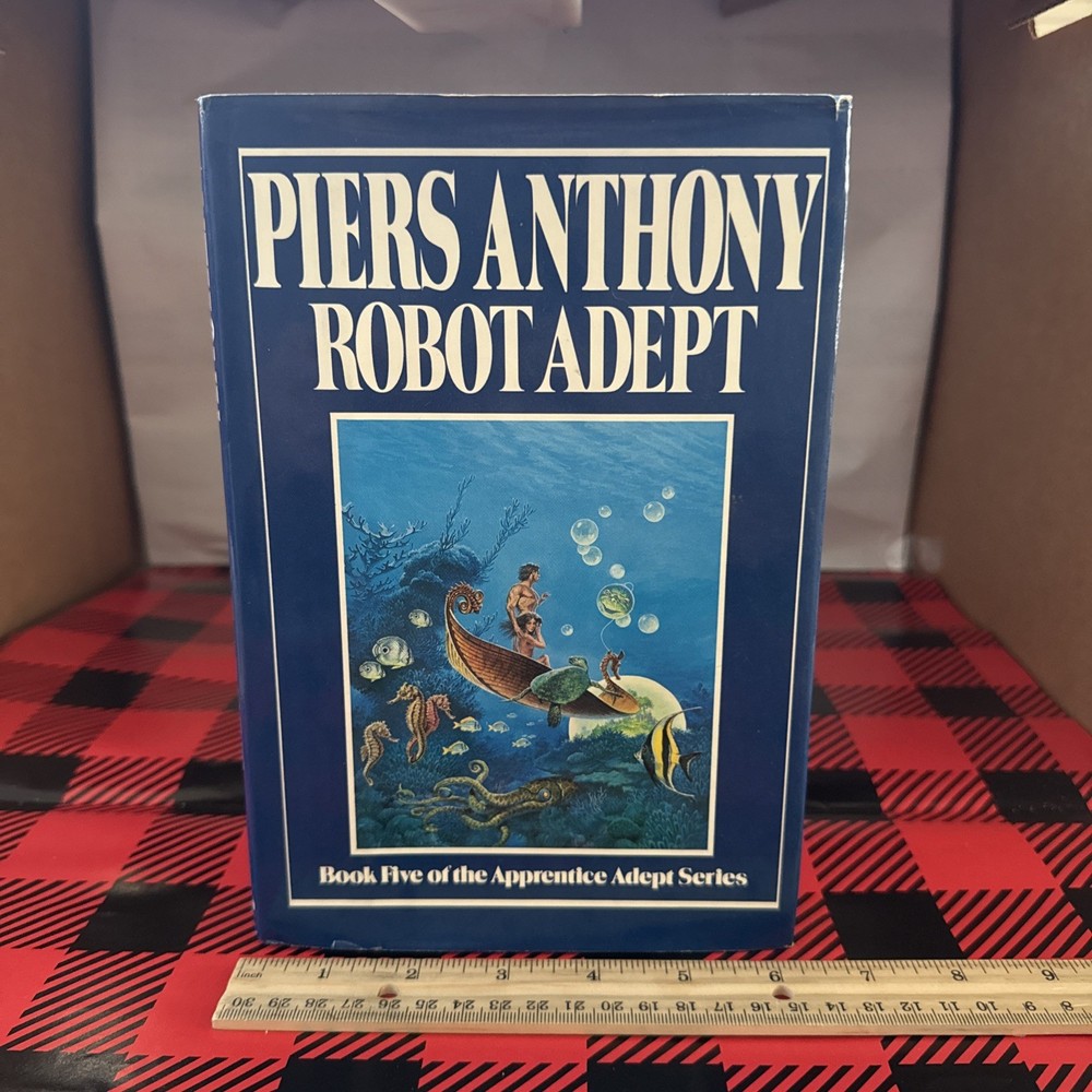 Vintage Robot Adept by Piers Anthony 1988 Apprentice Adept #5 First Edition