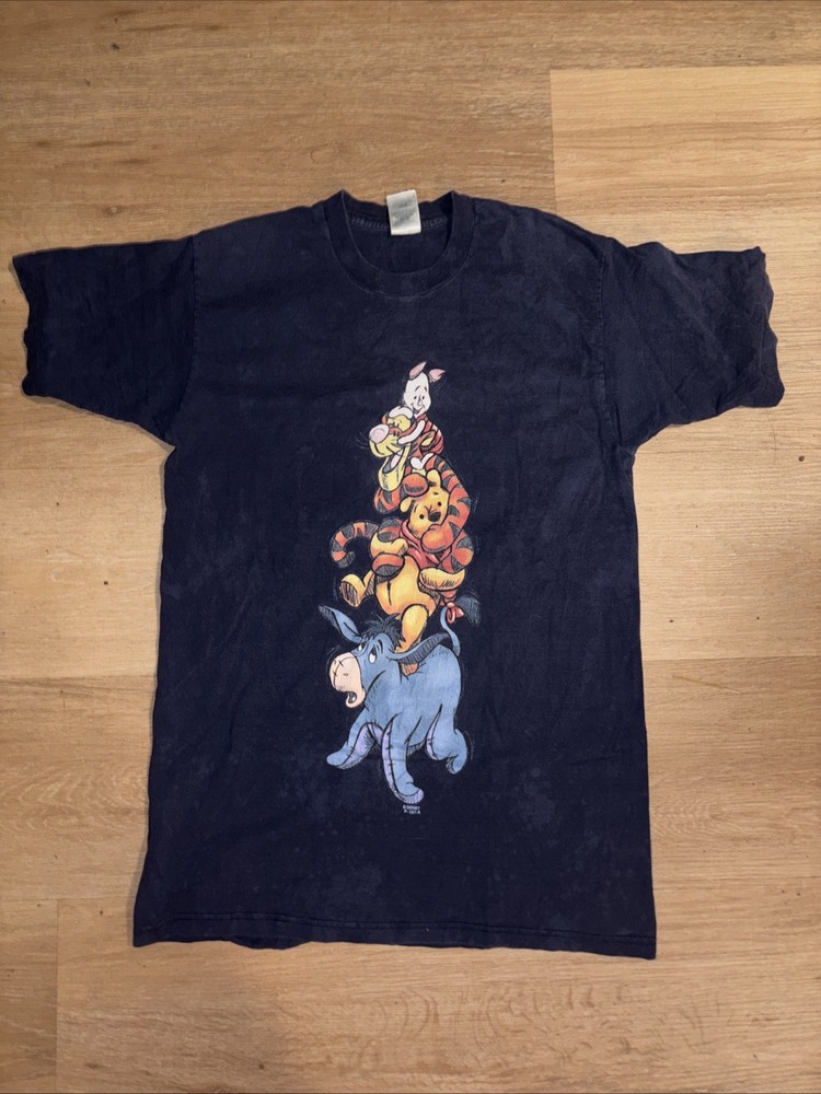 Vintage Disney  Single Stitch, Winnie The Pooh T-Shirt, Size Large ￼