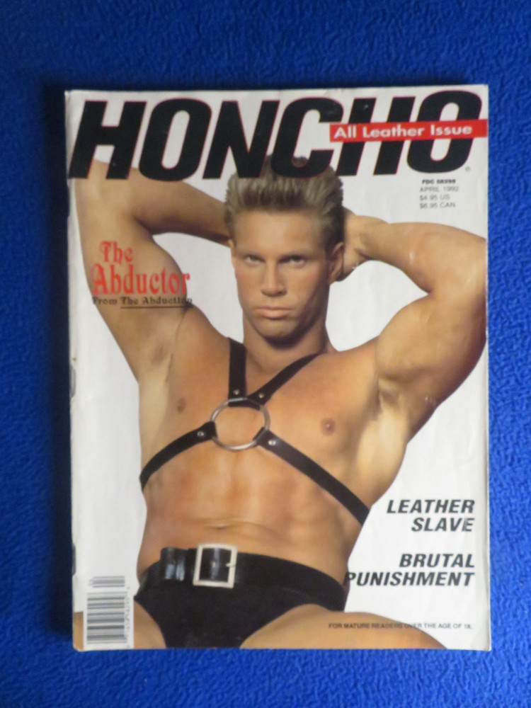 Honcho Gay Themed Magazine  April  1992