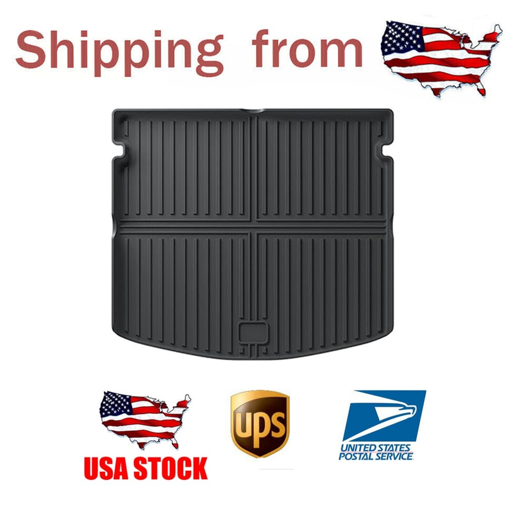 Black TPO Trunk Tray Boot Liner Floor Cover Mat for 2023-2025 Mazda CX5 CX-5
