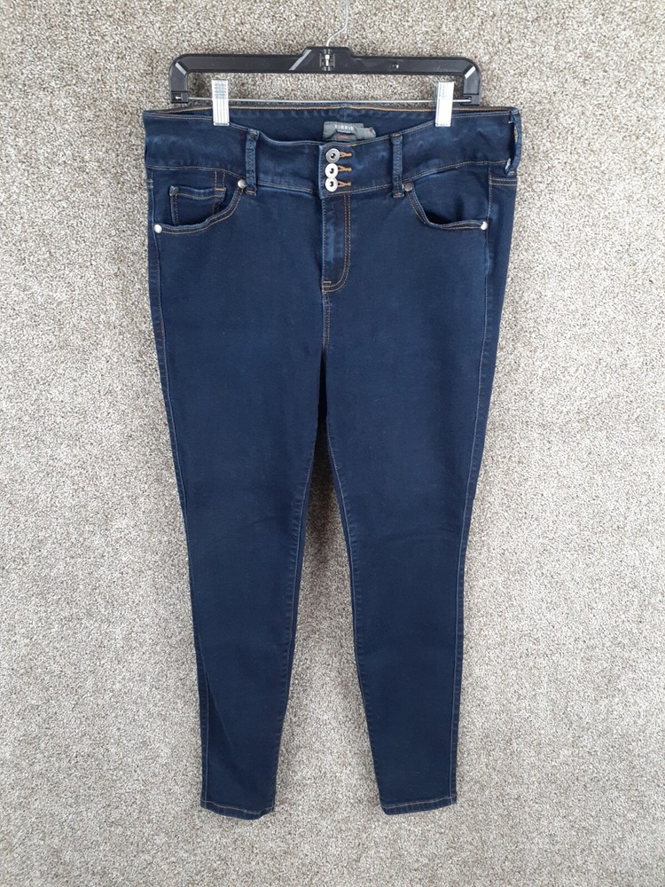 Torrid Jegging Jeans Womens 16R Blue Denim Super Soft High Rise Stretch Pockets