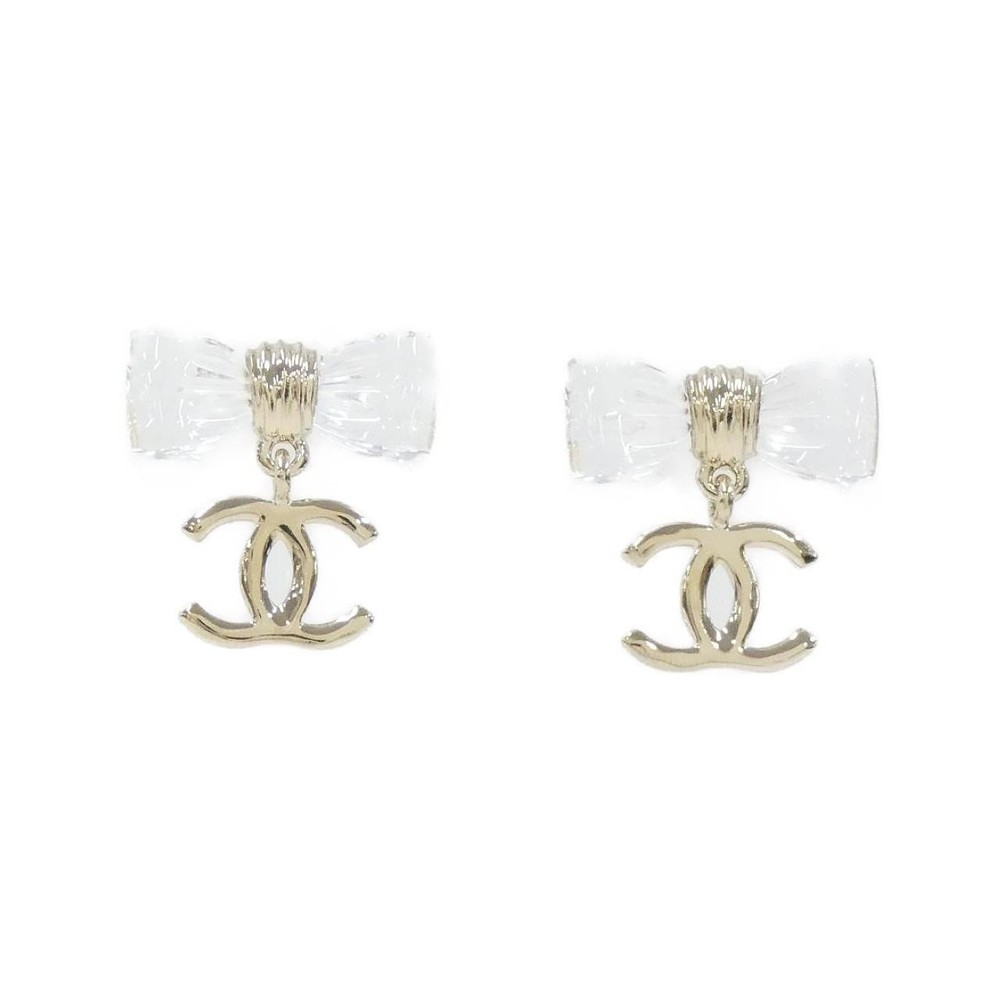 Authentic CHANEL ABF527 Earrings with Serial #246-000-427-7385