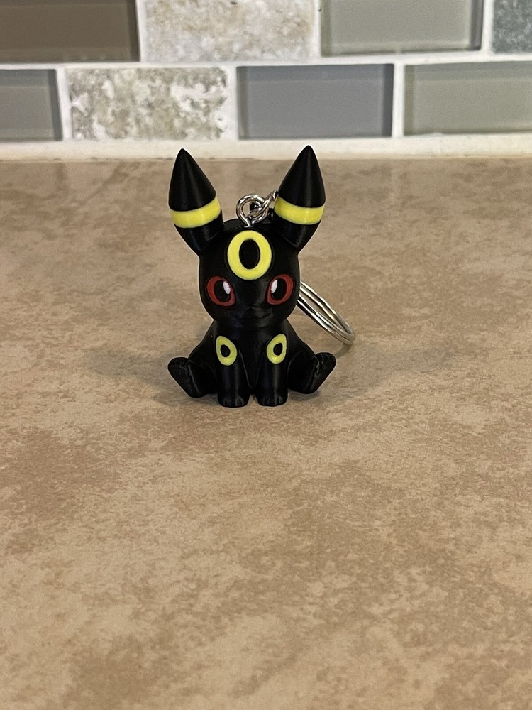 3D Printed Umbreon Keychain