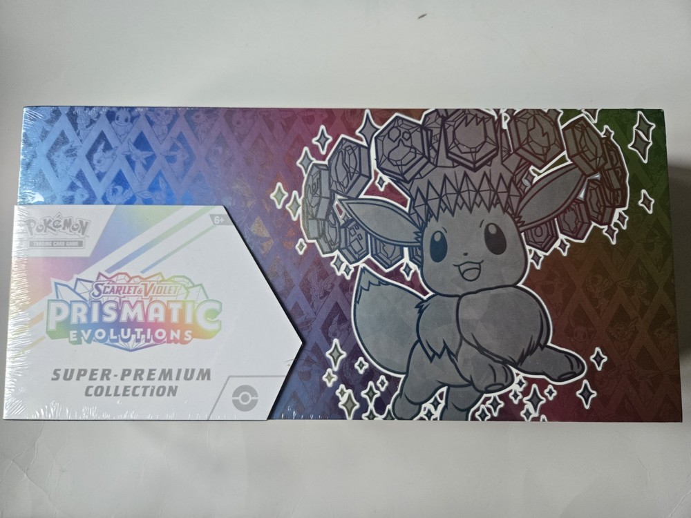 Pokemon Prismatic Evolutions Super Premium Collection SPC New Sealed