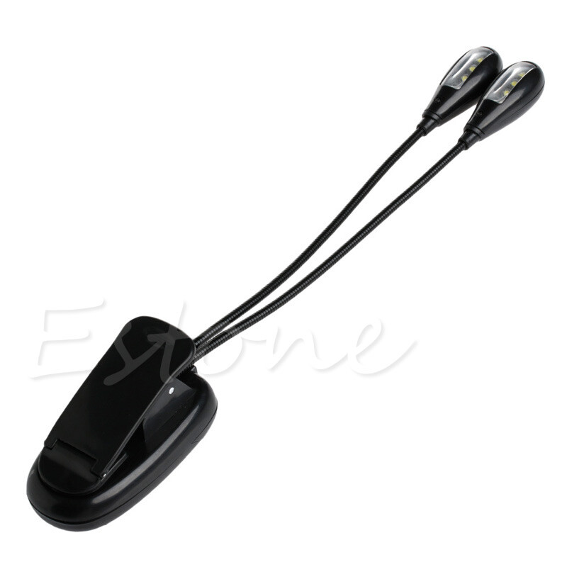 Dual for Head Desk Clamp Lamp Comfortable Light Growing Lamp for Home and Office