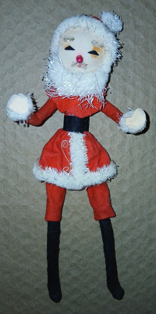 Vintage MCM Christmas Santa Claus, 9-1/2