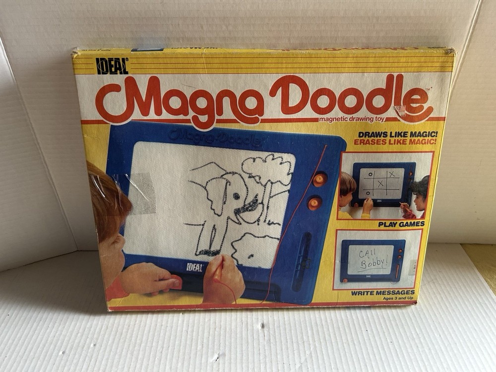 Vintage 1986 Boxed Magna Doodle #4803