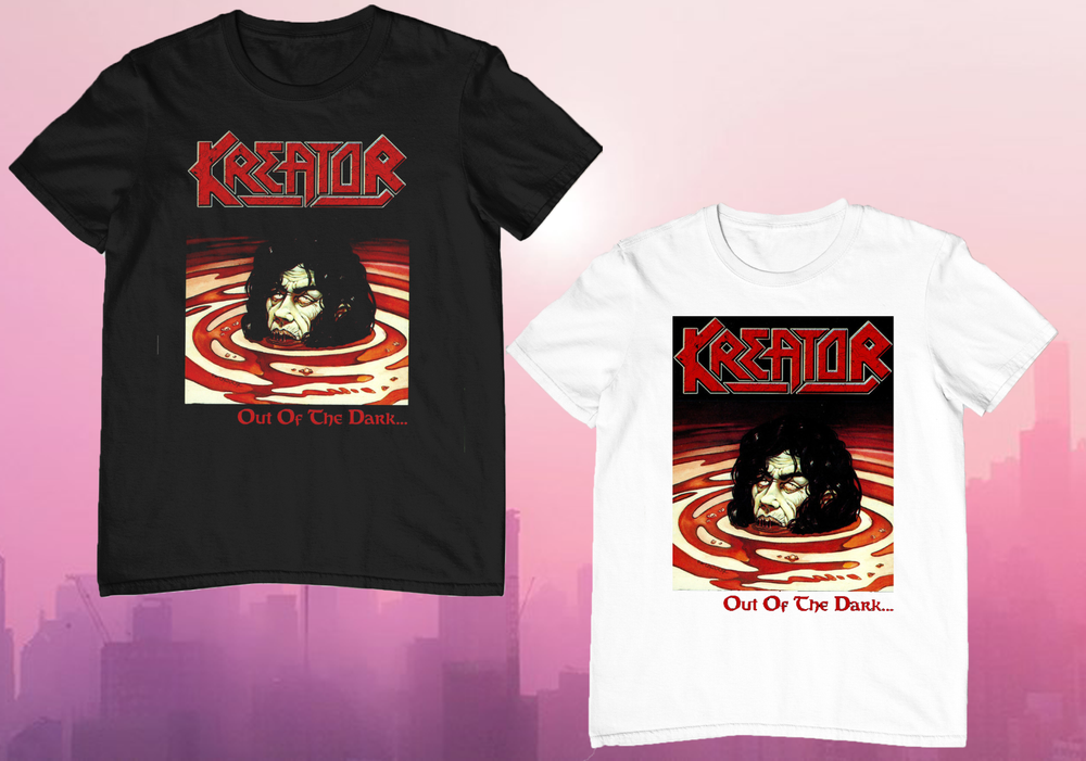 Kreator-Out Of The Dark... ...Into The Light Black Unisex All size T-shirt