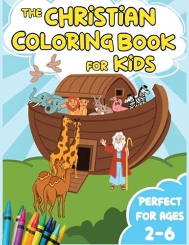 The Christian Coloring Book for Kids: Iconic Bible Stories from the Old and New