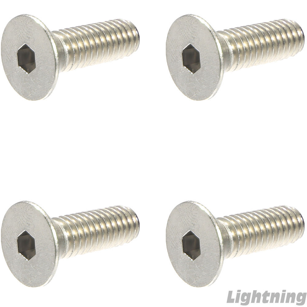 Flat Head Socket Cap Screw 18-8 Stainless Steel 1/4-20 x 2
