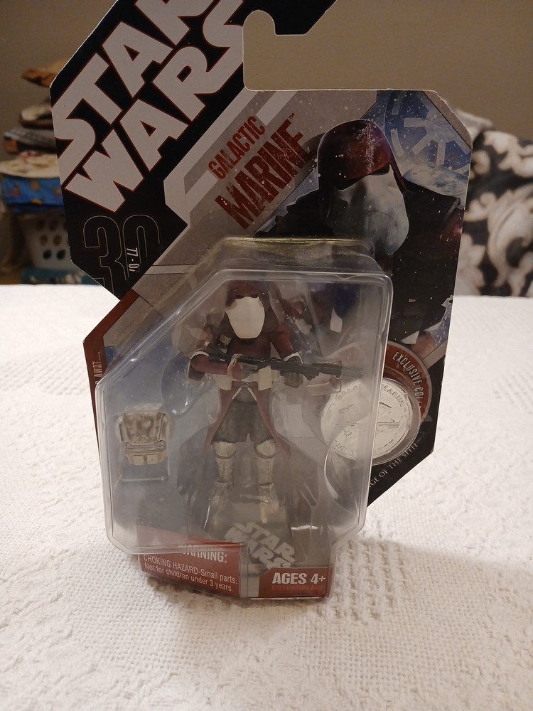 2007 Star Wars: 30th Anniversary - Galactic Marine #02 w/ Collector Coin - New
