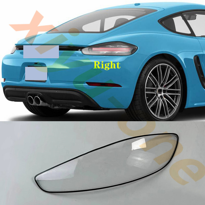 ✨Right Side Tail Light Lens Transparent Shell Fit For Porsche 718 2017-2022