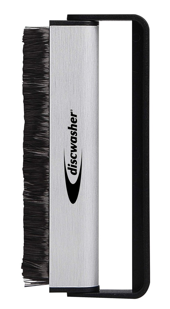 Discwasher Anti-Static Carbon Fiber Vinyl Record Cleaning Brush for Dust Removal