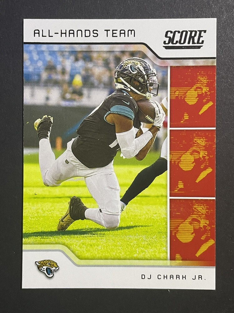 2020 Score D.J. Chark Jr. All Hands Team Insert Card - Jacksonville Jaguars