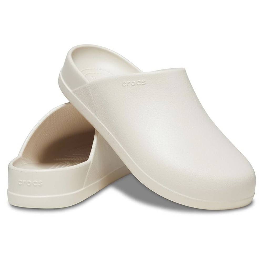Crocs Dylan Clogs Stucco Beige Men's Slides Sandals Size 11 Brand New