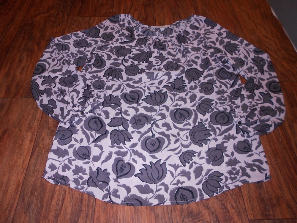 Ann Taylor Loft womens blouse shirt size M medium MINT cond