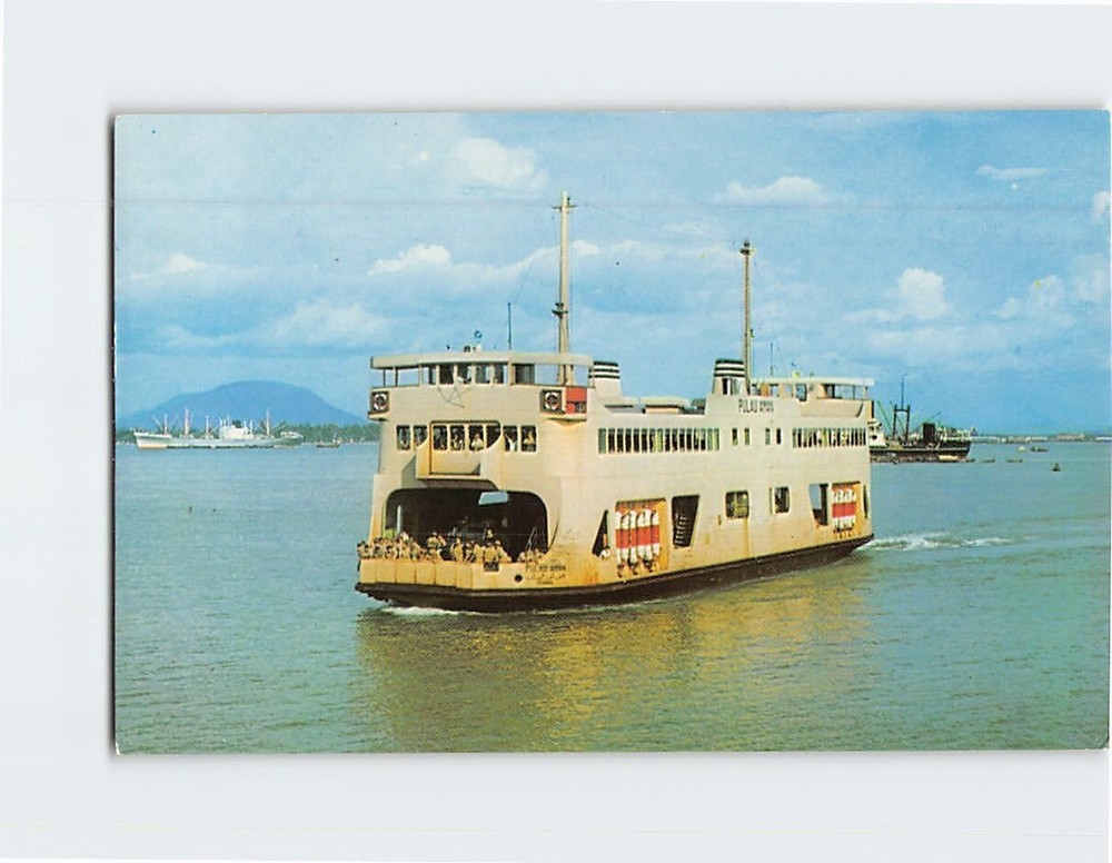 Postcard Penang/Butterworth Ferry Malaysia