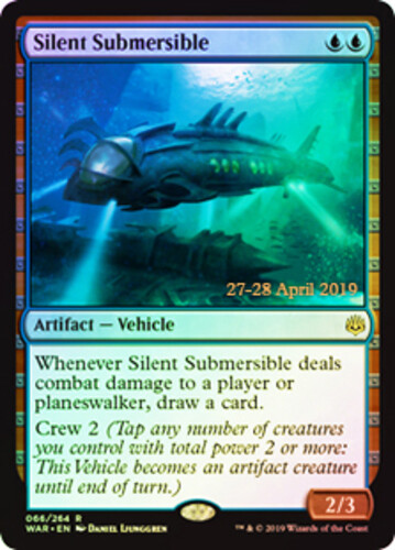 Pre-Release Promos - Silent Submersible - Foil - Prerelease Promo