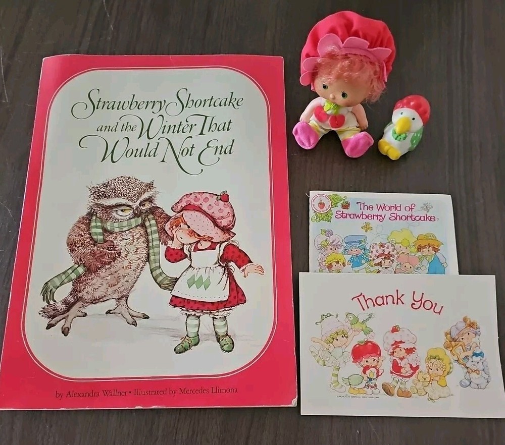 Strawberry Shortcake The Winter That Would Not End Paperback DOLL & CHICKEN