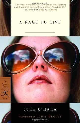A Rage to Live (Modern Library - Paperback, by O'Hara John - Acceptable