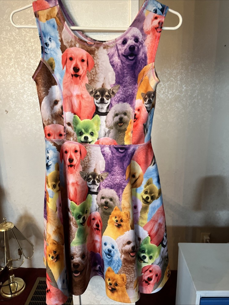 1989 Place Extra Large Girls Dog Dress