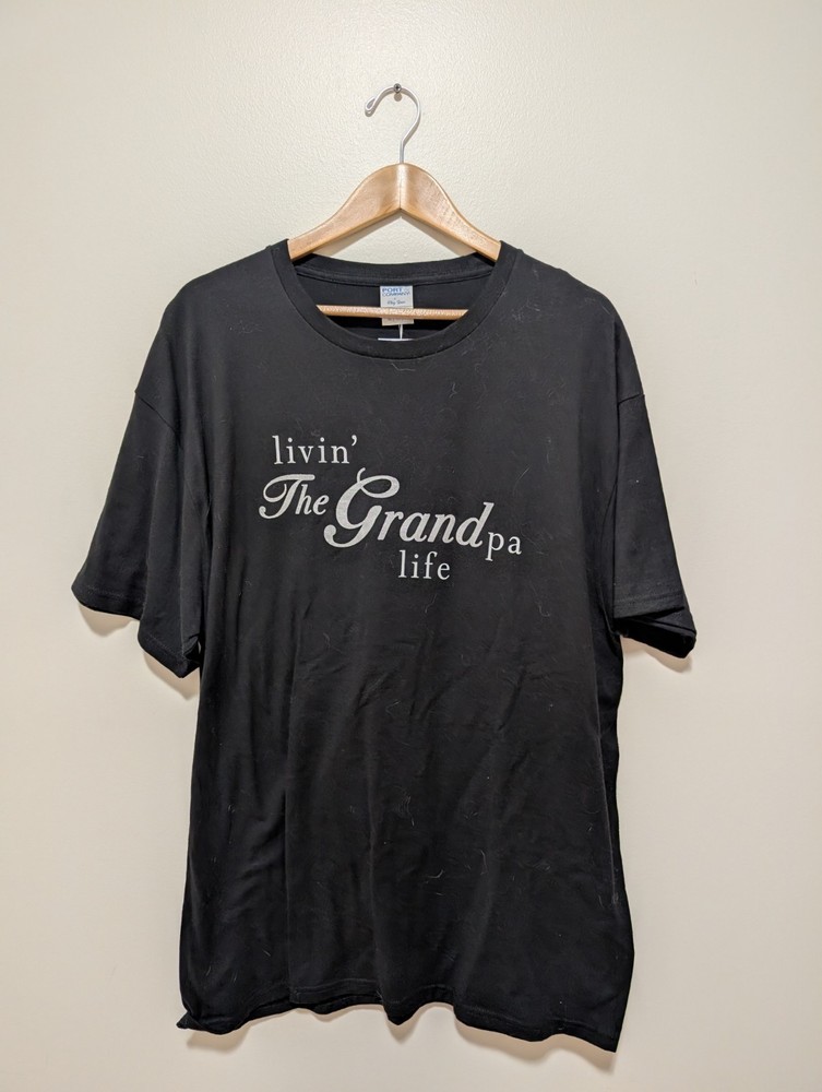 NWT Men's XL Short Sleeve T-Shirt Grandpa Life Graphic Tee