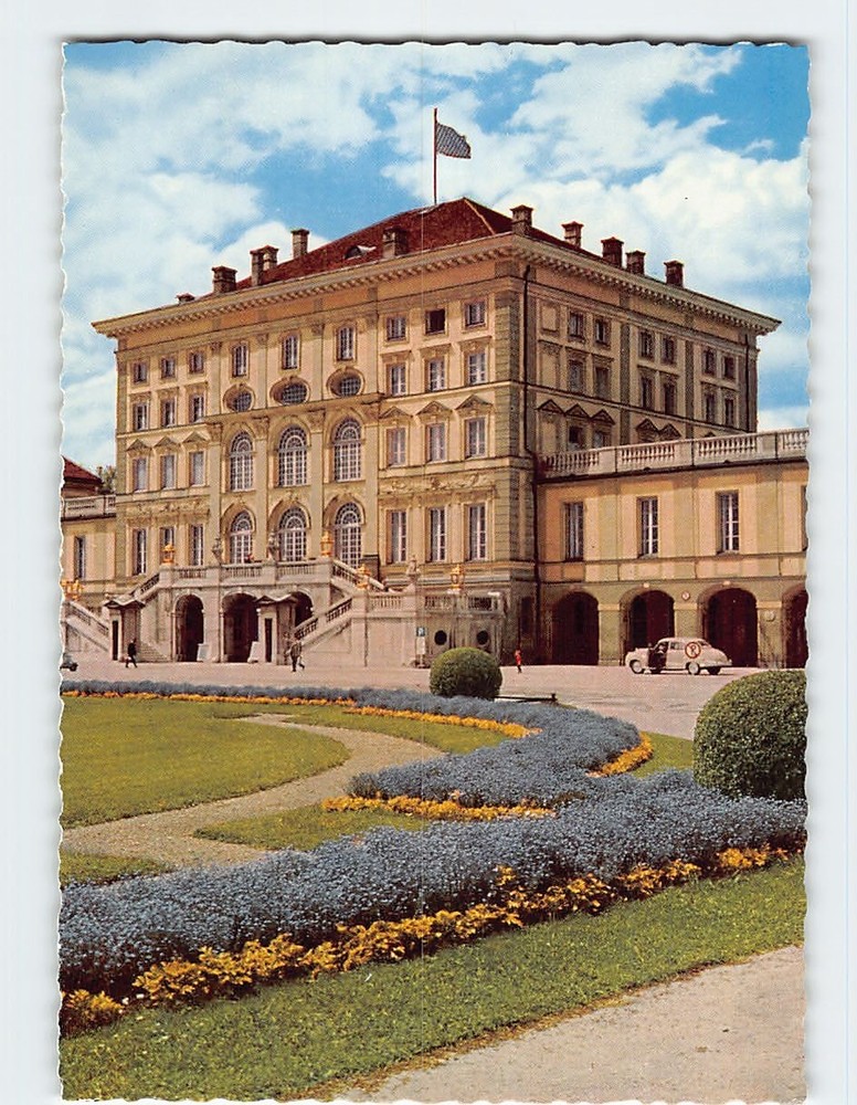 Postcard Nymphenburg Castle Munich Germany