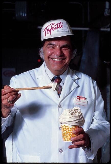 Photo:David Mintz, inventor of Tofutti 3