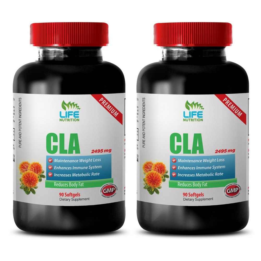 Natural weight loss  for women - CLA 2495MG - CLA safflower pills 2B