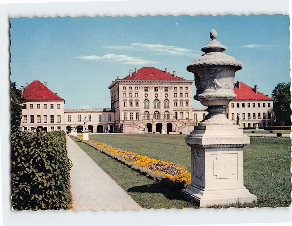 Postcard Nymphenburg Palace Munich Germany
