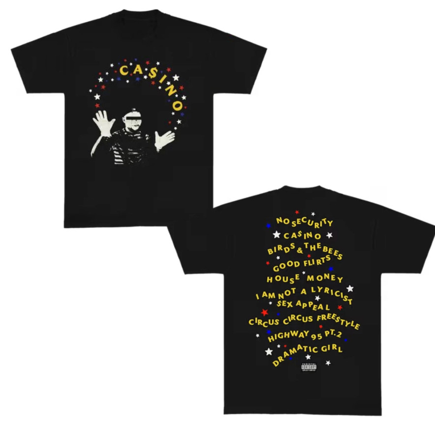 Baby Keem Casino Hands Two Sides Unsiex T-Shirt S-5Xl