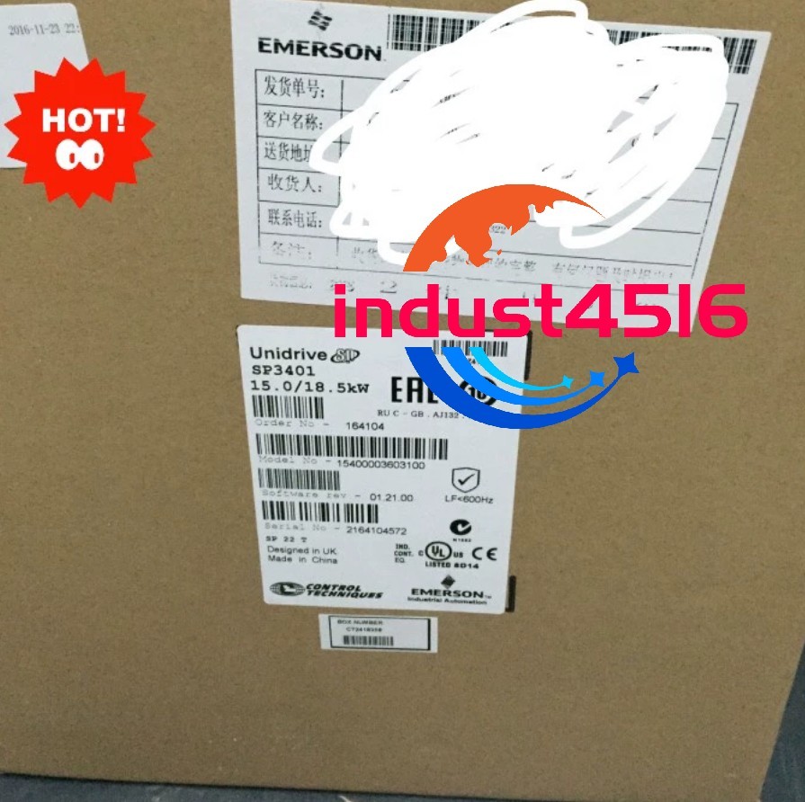 1PC New Nidec Control Techniques Unidrive SP3401 Inverter Fast Ship