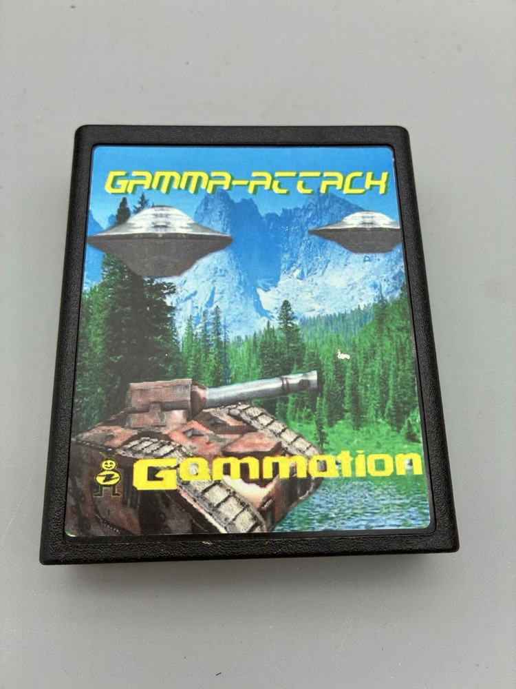 Gamma-Attack Gammation Atari 2600 VCS Friends And Family 5/10 Signed Limited