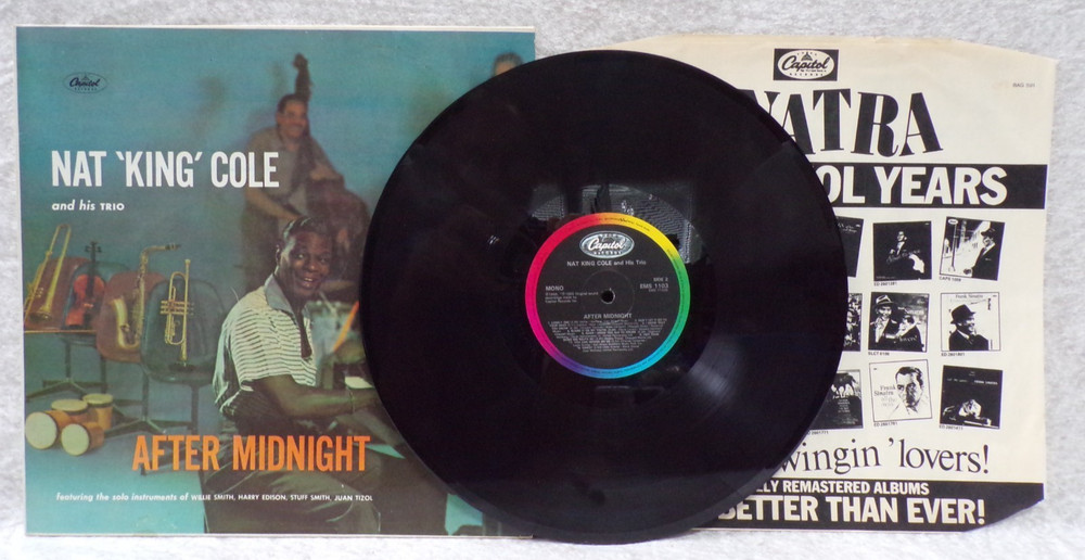 Nat King Cole And His Trio After Midnight 1986 Vinyl Jazz Capitol Record
