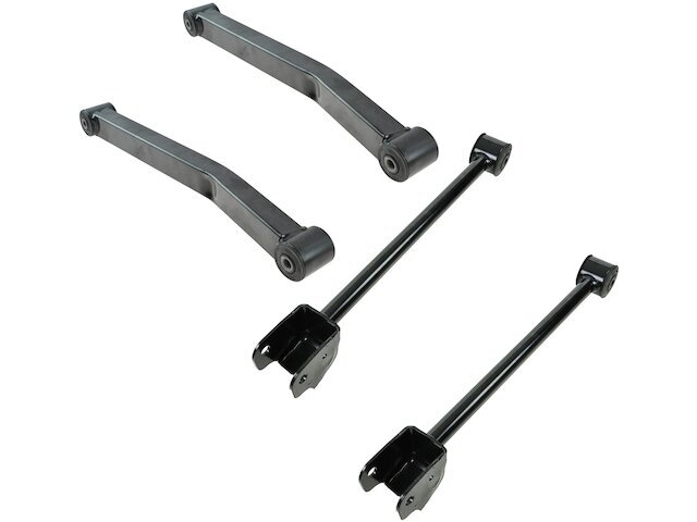 TRQ 4 Piece Control Arm Set Control Arm Set fits Jeep Wrangler JK 2018 42ZDGM