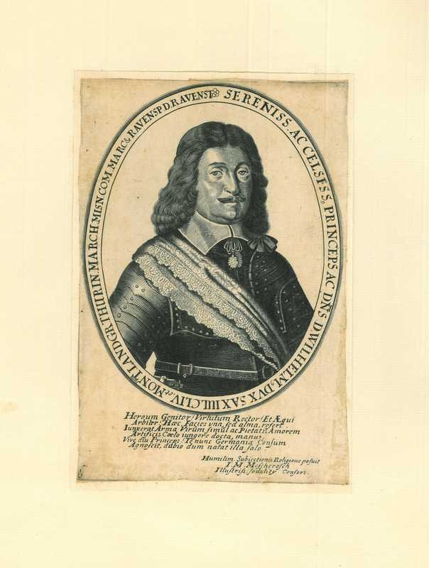 Portrait of William, Duke of Saxe-Weimar