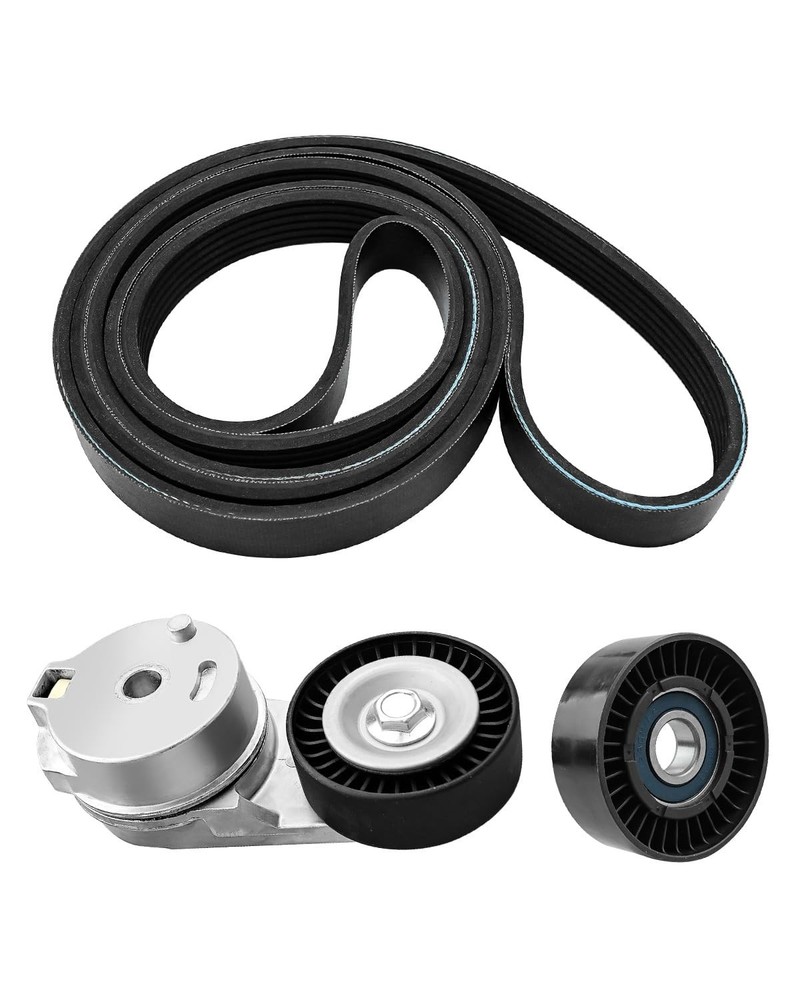 Serpentine Belt Drive Component Kit Fit for Dodge Ram 1500 2500 3500 Truck V8...