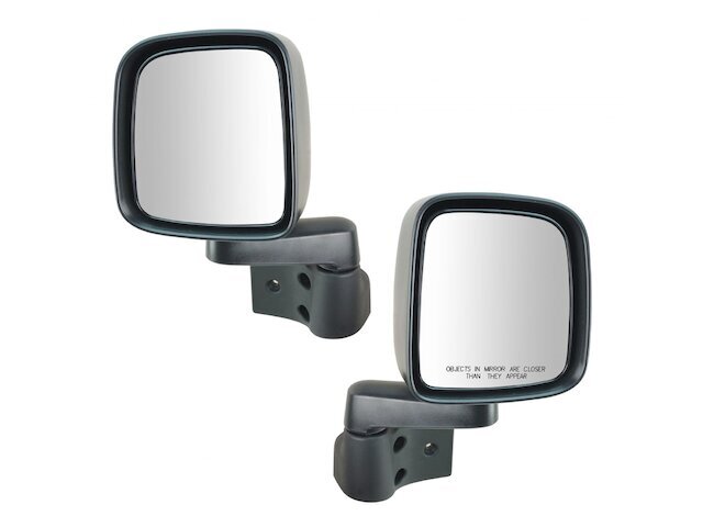 2003-2006 Jeep Wrangler Replacement Door Mirror Set 61914RGVN for 2004 2005 Models