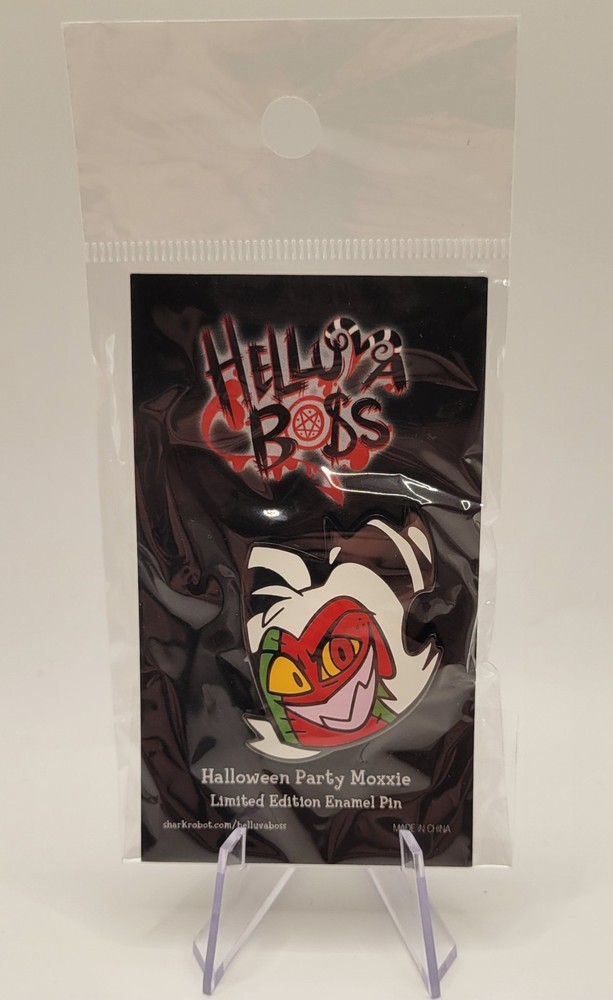 Helluva Boss Halloween Party Moxxie Limited Edition Enamel Pin Vivziepop