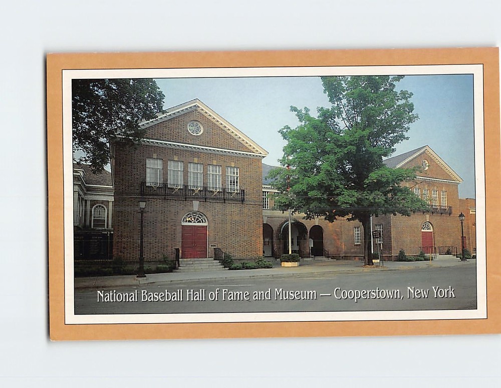 Postcard National Baseball Hall of Fame and Museum Cooperstown USA