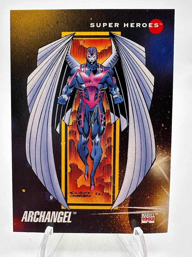 1992 Impel Marvel Universe Series 3 - #63 Archangel