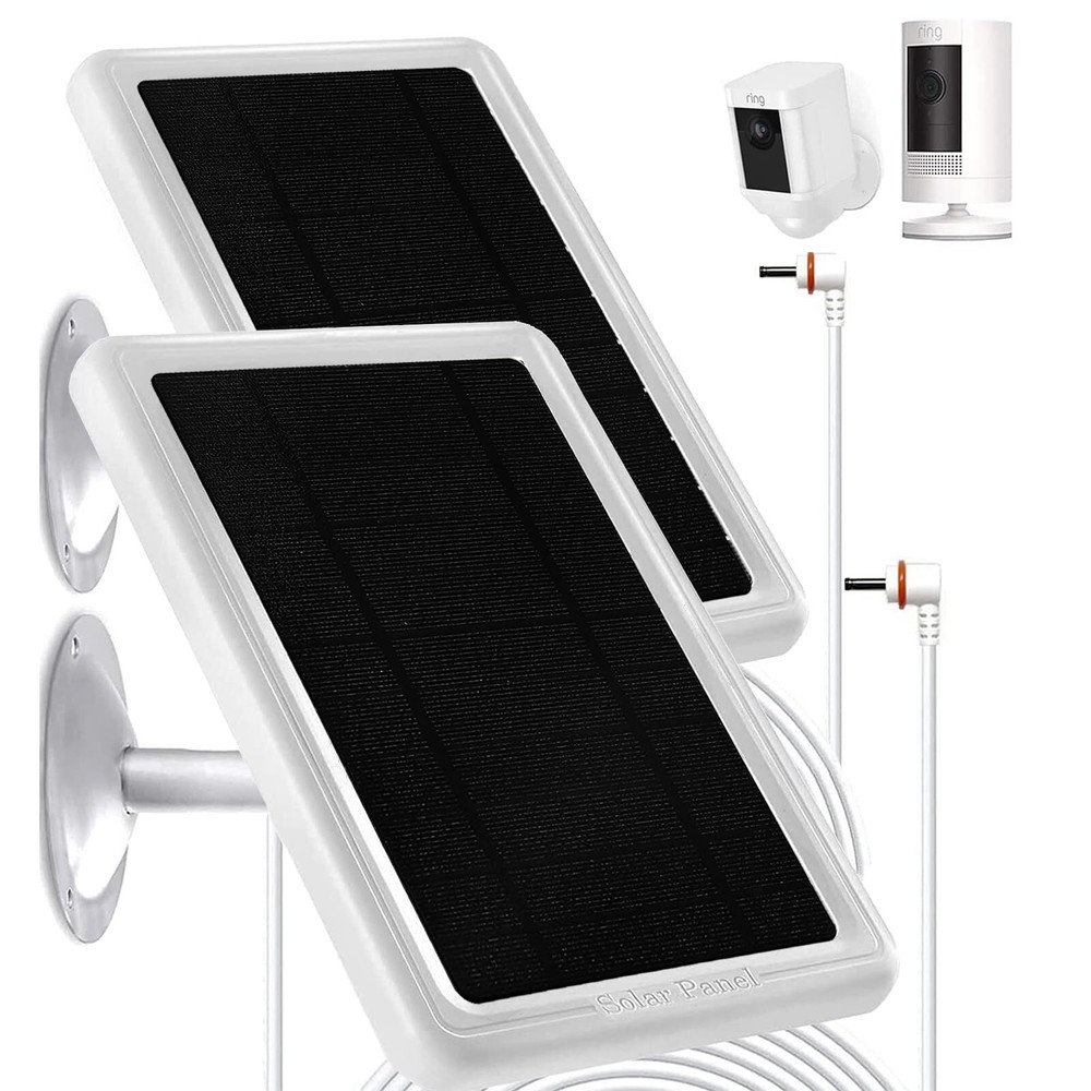 Solar Panel Charger for Stick Up Cam 2nd & 3rd Gen for Spotlight Cam Battery,...