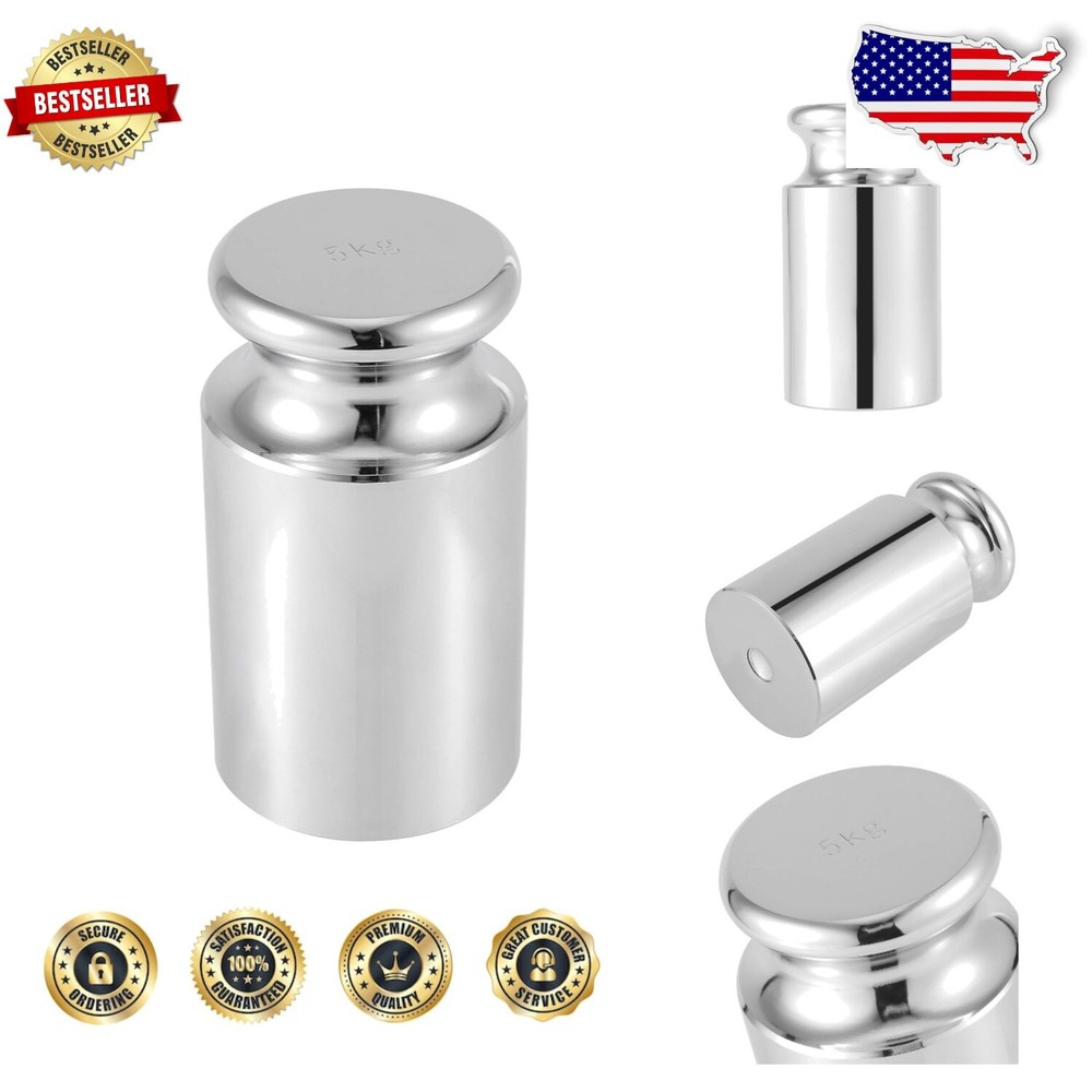 Accurate 5 KG Calibration Weight in Protective Box - Precision Steel Design-image